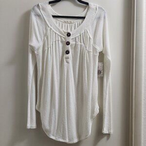 FREE PEOPLE Tunic Long-Sleeve Top